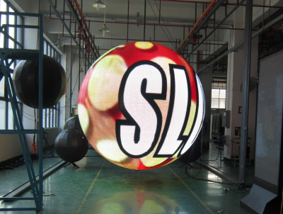 Светодиодный шар - D 1,5м - обзор от 6м